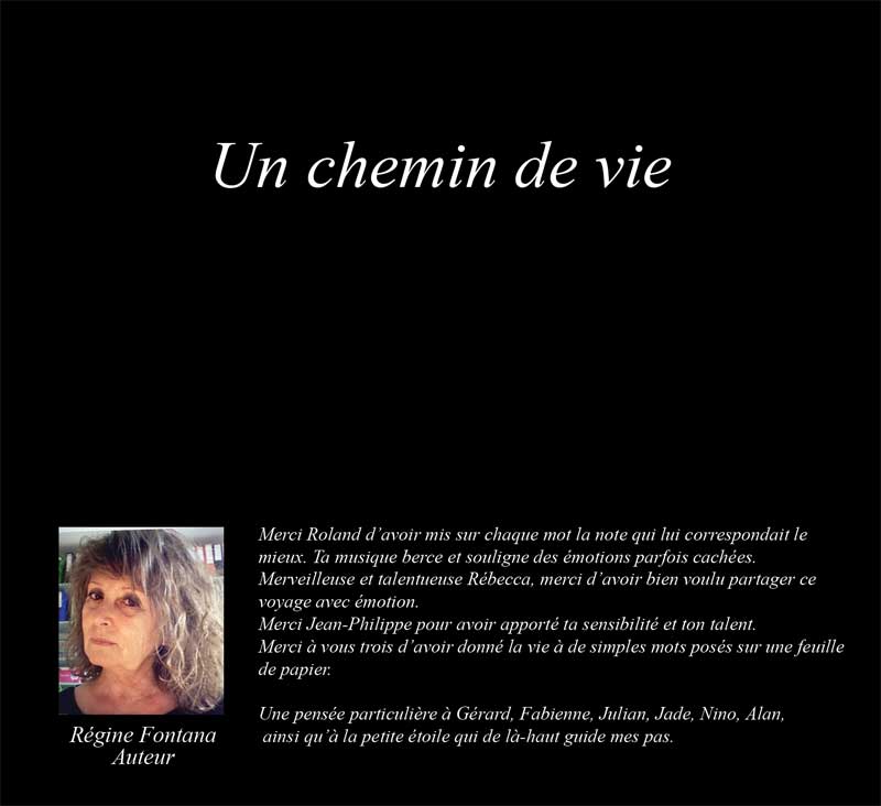 Un chemin de vie CD Recto