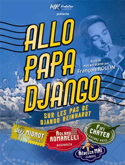 affiche Allo Papa Django